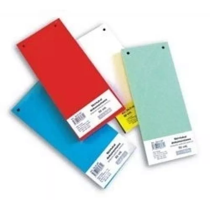 Tabbladen van karton SMLT SK-D-SP/M 11 x 23,5 cm blauw, 50-pack