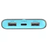 Powerbank EnerGo 10000mAh grijs-blauw