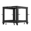 Open frame LANBERG OR01-6109-B 9U 600x600 mm