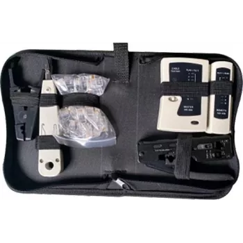 Handgereedschapsset helos 304270 — 6-in-1 met draagtas