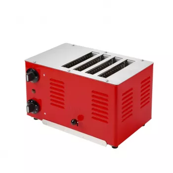 Toaster GASTROBACK Rowlett Regent 42144 — capaciteit 2 sneetjes, rood