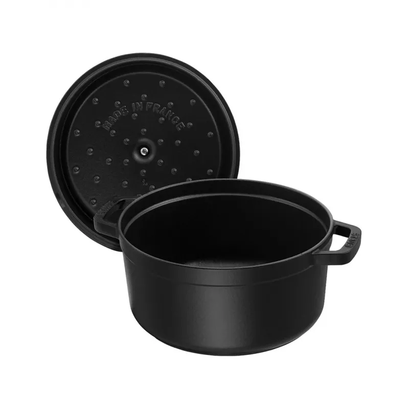 Braadpan ZWILLING STAUB LA COCOTTE 5,25 L rond gietijzer, geëmailleerd, deksel inbegrepen