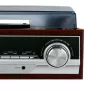 Audioplatenspeler Camry CR 1168 — zwart met houtafwerking, 33/45 tpm, ingebouwde luidsprekers, cinch-uitgang