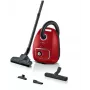 Stofzuiger Bosch BGB 41RD3H — 600 W, 4 l stofzak, HEPA-filter, 11 m actieradius, telescopische buis, rood