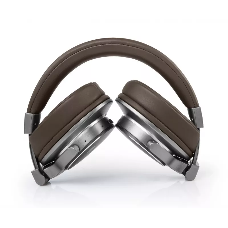 Muse M-278 BT headset draadloze hoofdtelefoon hoofdband micro-USB Bluetooth bruin, zilver