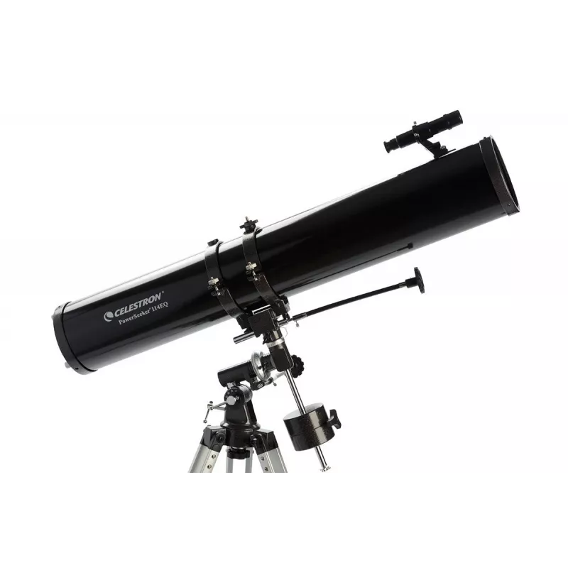 Celestron PowerSeeker 114EQ refractor 45x zwart