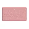 Logitech Keys-To-Go - toetsenbord - Bluetooth - QWERTY - Spaans - blush pink - voor Apple iPad/iPhone/TV