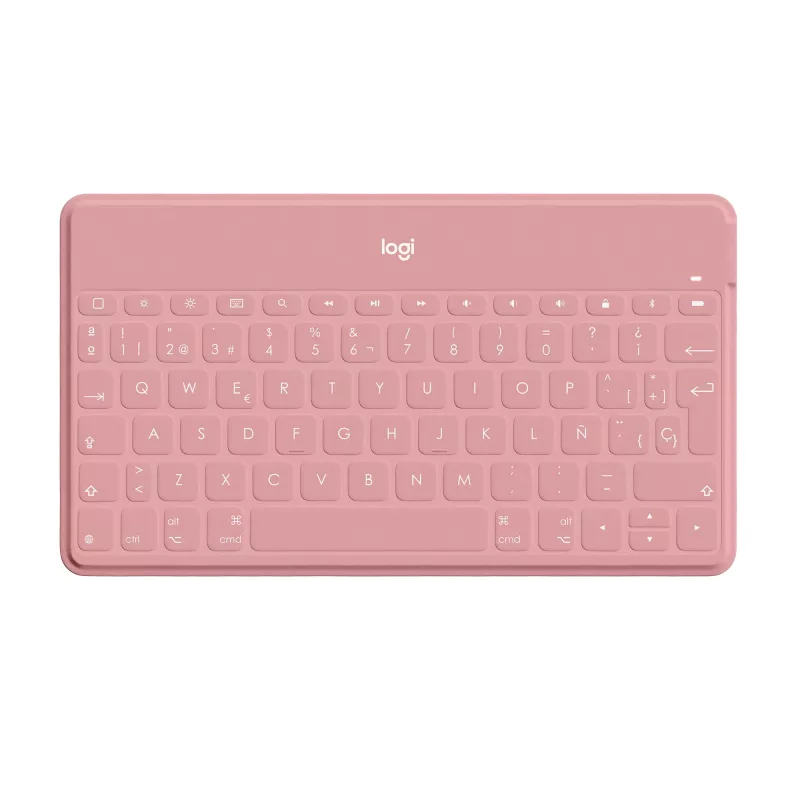 Logitech Keys-To-Go - toetsenbord - Bluetooth - QWERTY - Spaans - blush pink - voor Apple iPad/iPhone/TV
