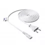 Akyga AK-RD-07A netsnoer CEE 7/16 – IEC C7 (haaks), CCA, 3 m, wit