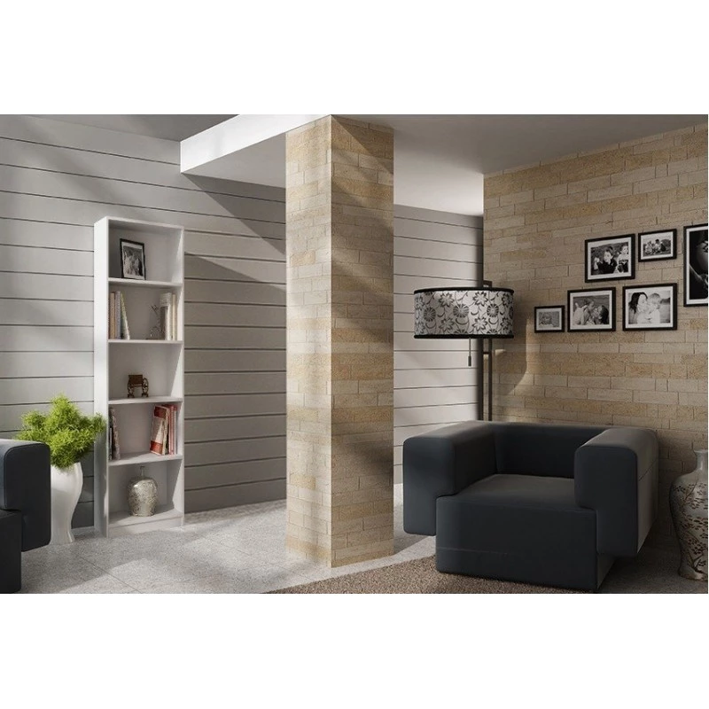 Topeshop R40 BIEL kantoorboekenkast, wit