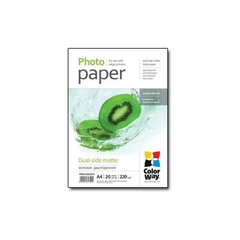 Fotopapier ColorWay PMD220020A4 A4 mat 220 g/m² 20 vel