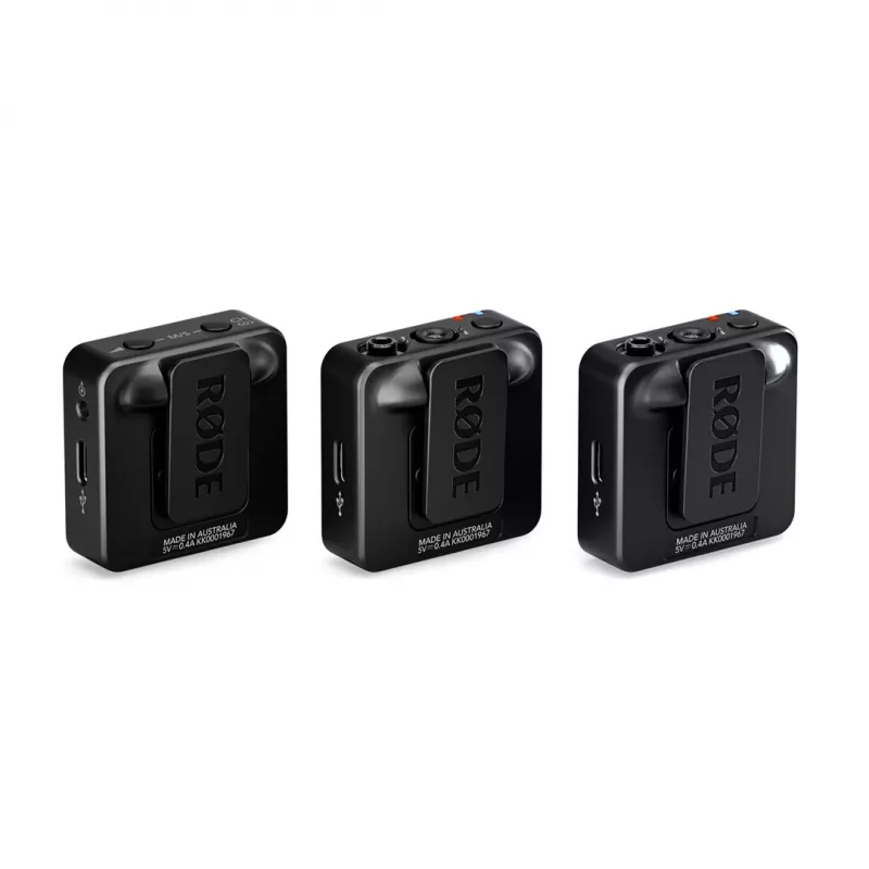Rode Wireless Go Iii compact draadloos microfoonsysteem van de 3e generatie, zwart