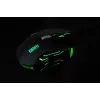 iBox Aurora A-1 IMOGS9031 bedrade optische gamingmuis, 2400 DPI, USB Type-A, RGB, voor rechtshandigen, zwart