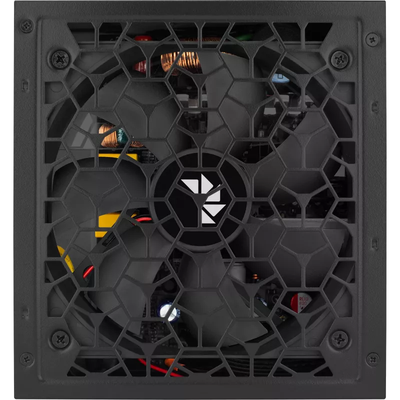 Aerocool AERO BRONZE 650W V2 ATX-voeding ACPB-AR65AEC.12, 80 PLUS Bronze, actieve PFC, zwart