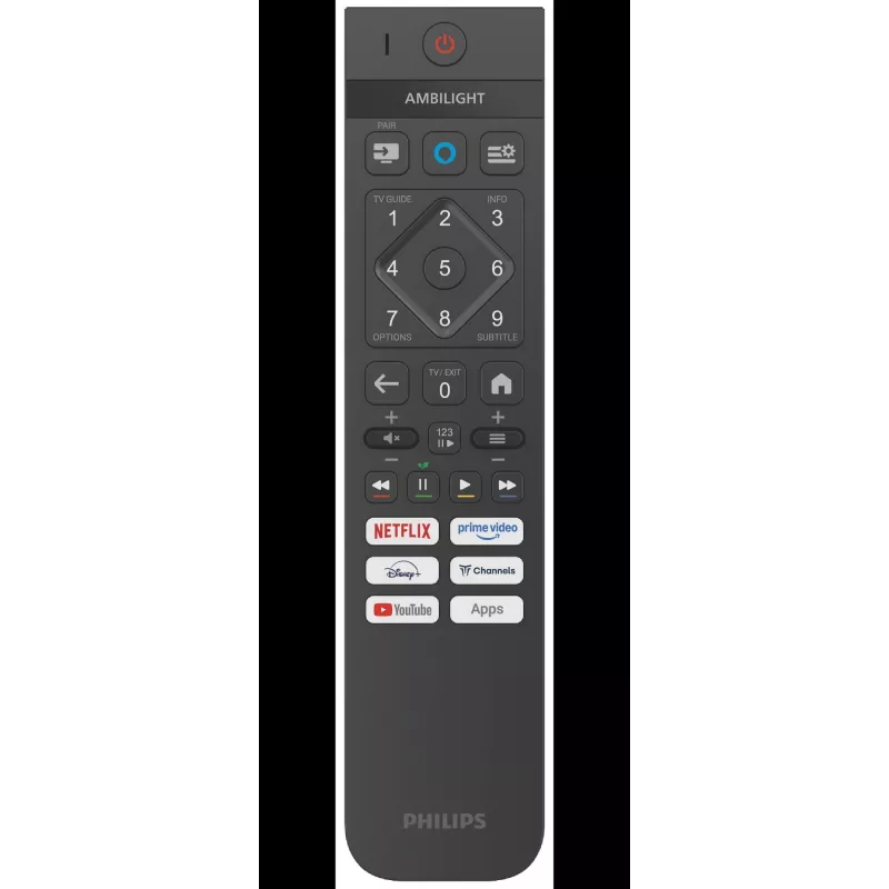 Philips 77OLED770/12 77 inch (195,6 cm) OLED 4K UHD Ambilight Smart TV televisie, Titan OS, Dolby Vision, HDR10+, 120 Hz, wifi