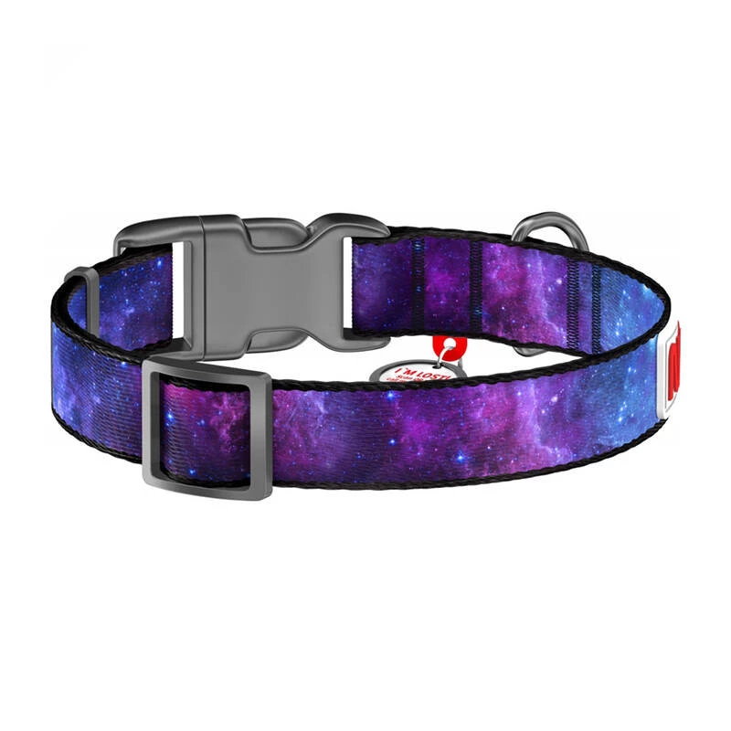 Hondenriem Waudog NASA21 nylon maat M, 20 mm breed