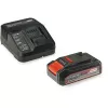 Power X-Change accu-decoupeerzaag TE-JS 18/100 Li, 18 volt (rood/zwart, lithium-ion accu 2,5 Ah)