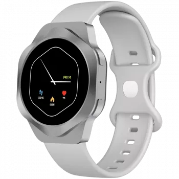 Smartwatch CANYON Hexagon 88 BT-CALL zilver