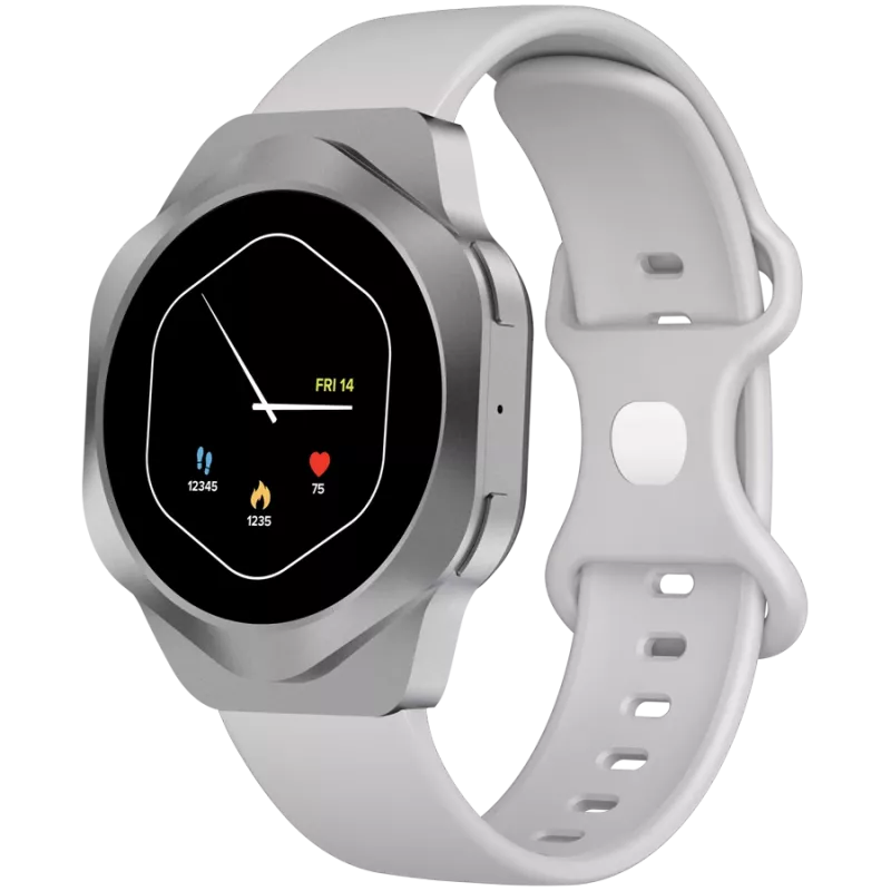 Smartwatch CANYON Hexagon 88 BT-CALL zilver