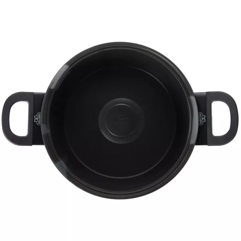 Kookpan BALLARINI 75002-920-0 rond zwart aluminium 20 cm