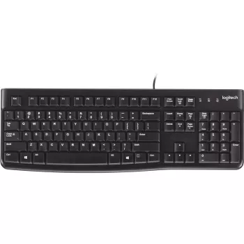 Logitech K120 toetsenbord USB QWERTY Spaans zwart (920-002499)