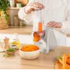 Elektrische groentesnijder Tefal Fresh Express DN853BE0 — 150 W, 3 verwisselbare invoer, 1 snelheid, crème