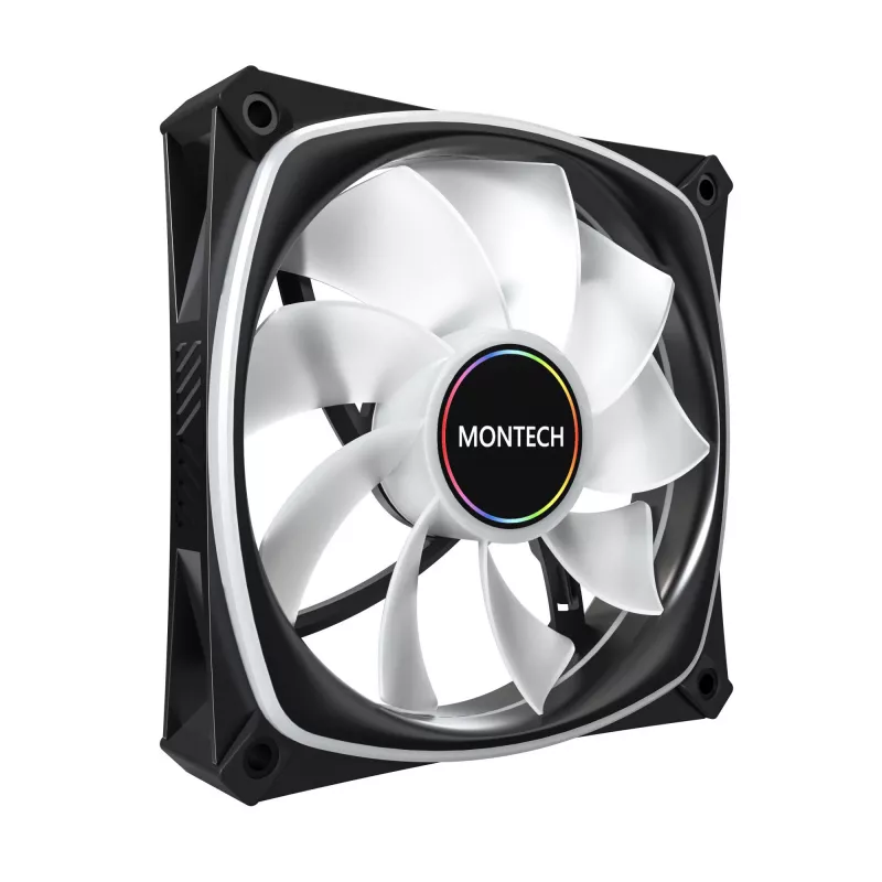 MONTECH RX120 PRO zwart 120mm ARGB behuizingsventilator