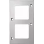 Merten 480260 wandplaat/schakelaarafdekking zilver (480260)