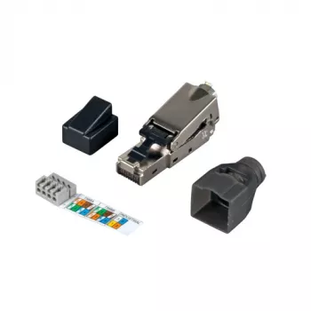 Netwerkkabel EFB Elektronik 88035.1 RJ-45 Standaard 1m zilver
