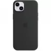 Apple iPhone 14 Plus Siliconen Case met MagSafe – Midnight
