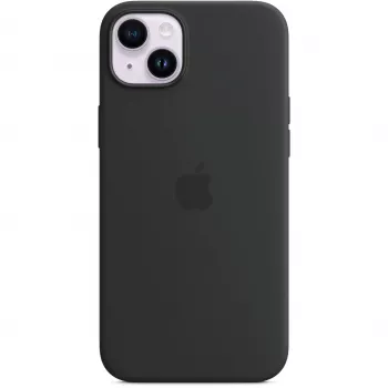 Apple iPhone 14 Plus Siliconen Case met MagSafe – Midnight