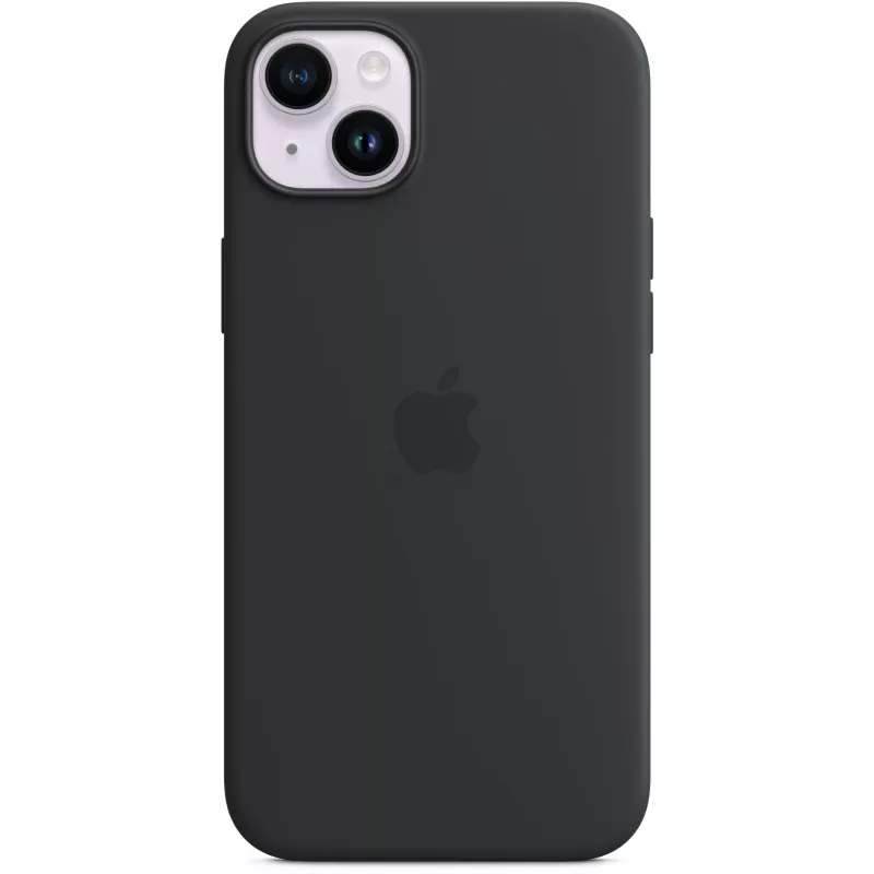 Apple iPhone 14 Plus Siliconen Case met MagSafe – Midnight