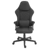 Deltaco DC130 gamingstoel soft woven mesh zwart (GAM-180)