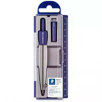 Potlood Staedtler Noris 550 blauw zilver