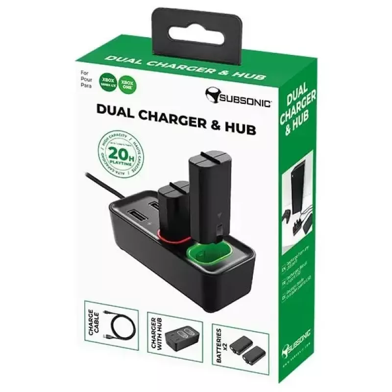 Batterij-oplaadset Subsonic SA5704 voor Xbox One Series S X