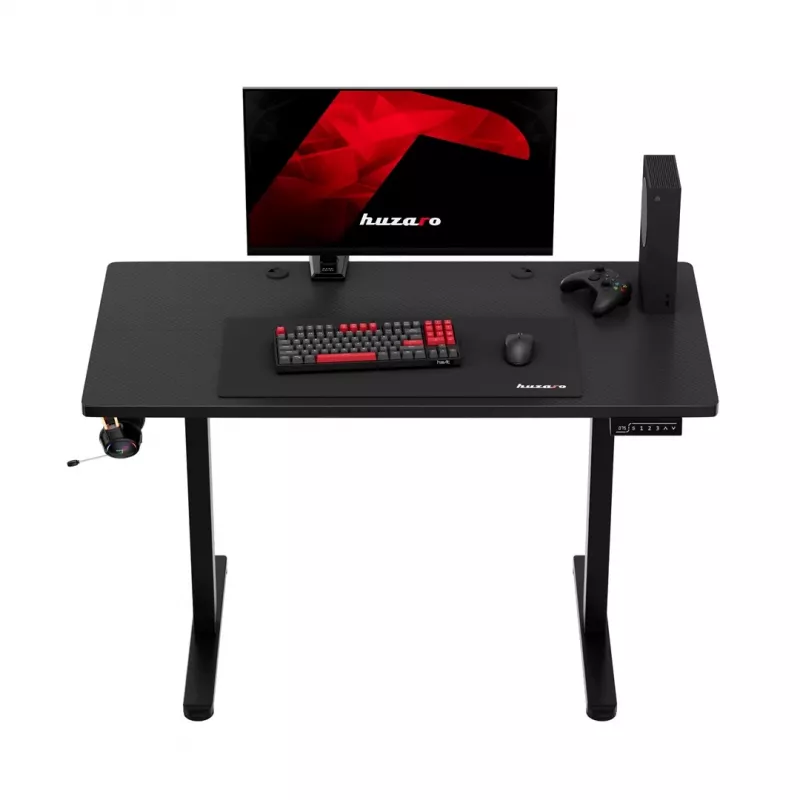 Huzaro Hero 8.1 zwart gamingbureau