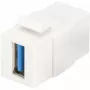 DIGITUS Professional DN-93404 - Module-inzet - USB 3.0 type A - Zuiverwit, RAL 9003 (DN-93404)