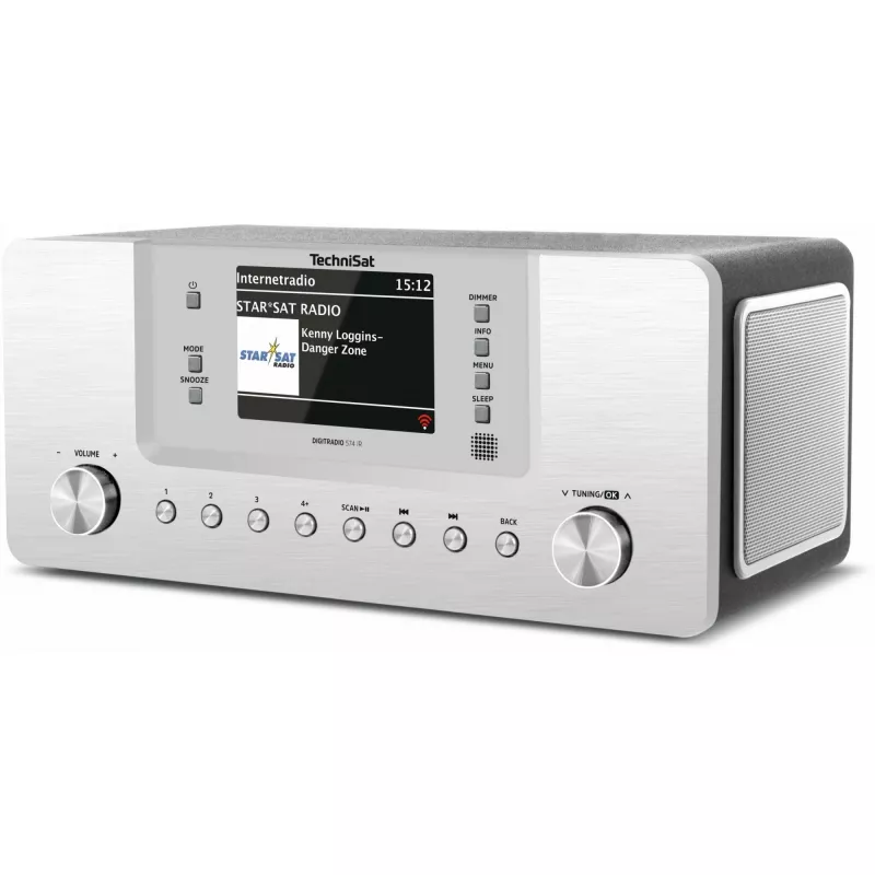 TechniSat DigitRadio 574 IR - audiosysteem - 2 x 5 watt - zilver (0001/2951)