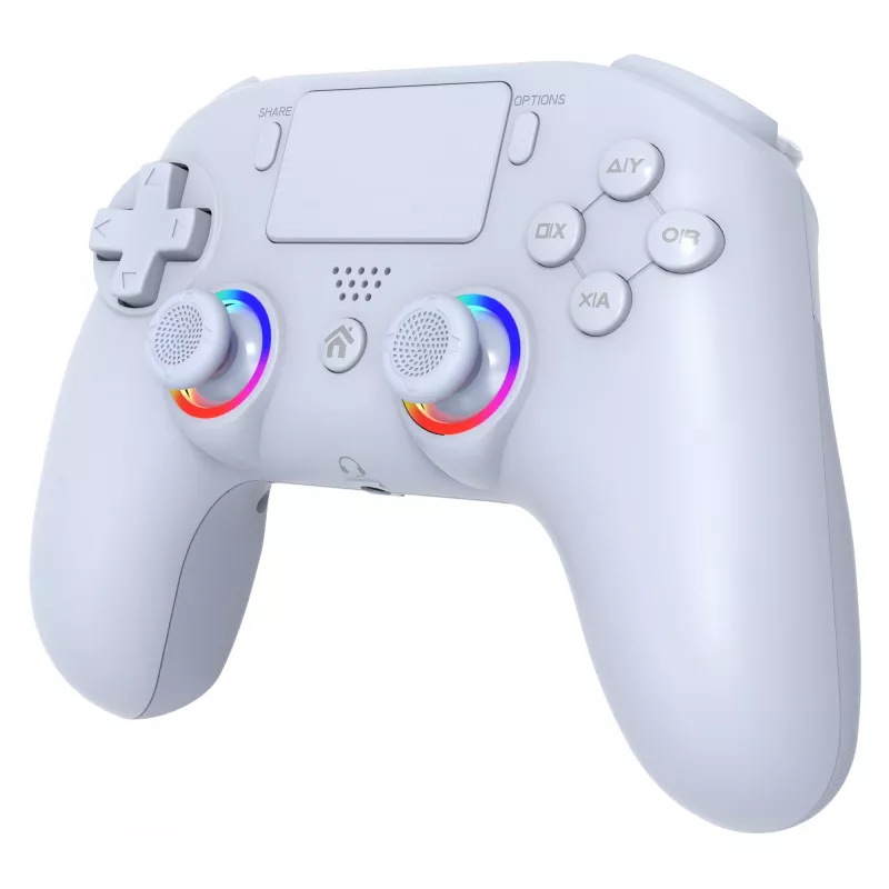 Draadloze LED-controller SUBSONIC SA5639-2 — voor PS4 en pc, wit, draadloze verbinding