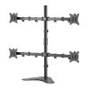 LCD-houder SBOX LCD-F048-2 voor 17–32 inch displays, ondersteunt 4×9 kg, VESA 100×100