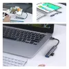 USB-hub QOLTEC 53792, USB-C 3.1 naar 4 poorten (USB 3.0 x1, USB 2.0 x3)