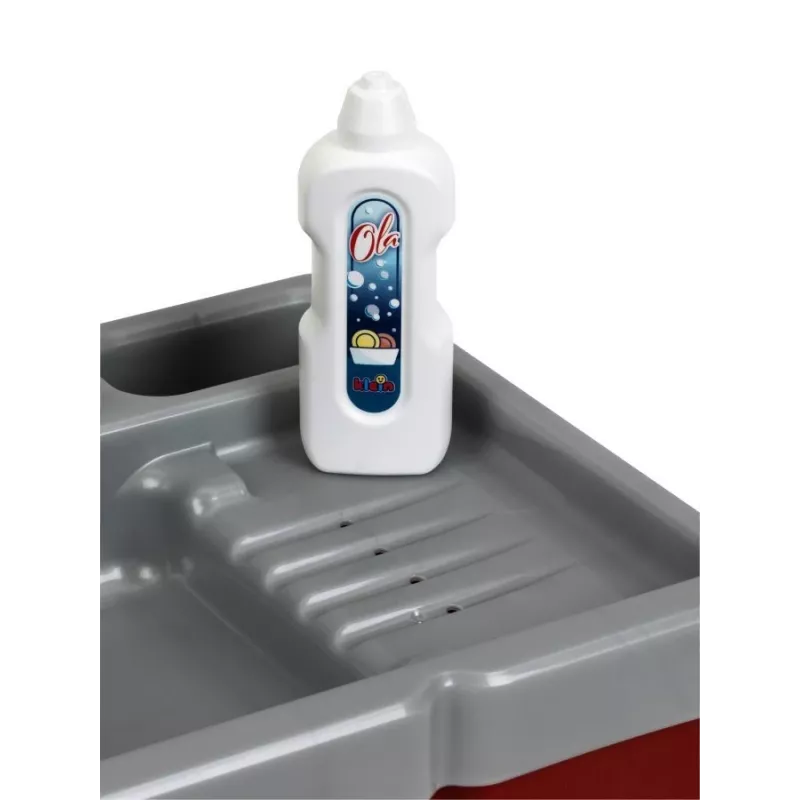 Speelgoedspoelbak met waterfunctie en licht KLEIN model 7110 – accessoire voor kinderspeelkeuken