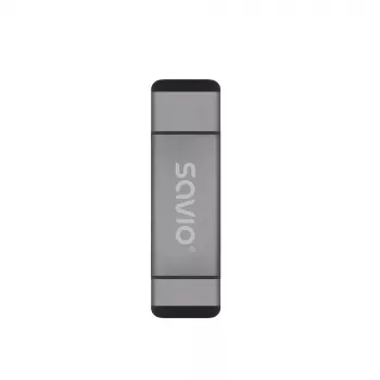 SD-kaartlezer 3-in-1, USB-C + USB-A 2.0 + Micro-USB