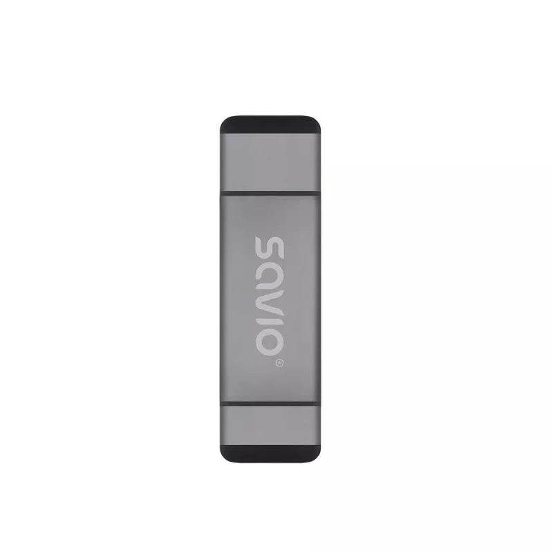 SD-kaartlezer 3-in-1, USB-C + USB-A 2.0 + Micro-USB
