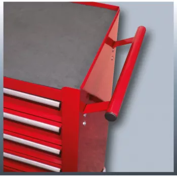 Gereedschapskist Einhell TC-TW 100 rood