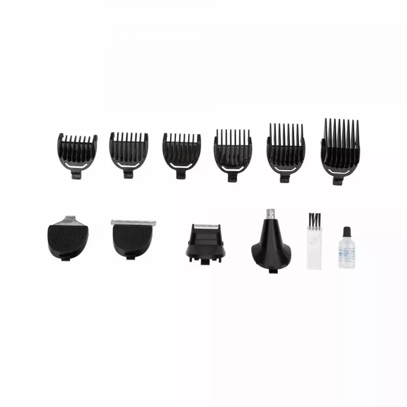Jata JBCP3538 haar- en baardtrimmer, draadloos/netstroom, 1-12 mm, 6 lengte-instellingen, 120 min gebruiksduur