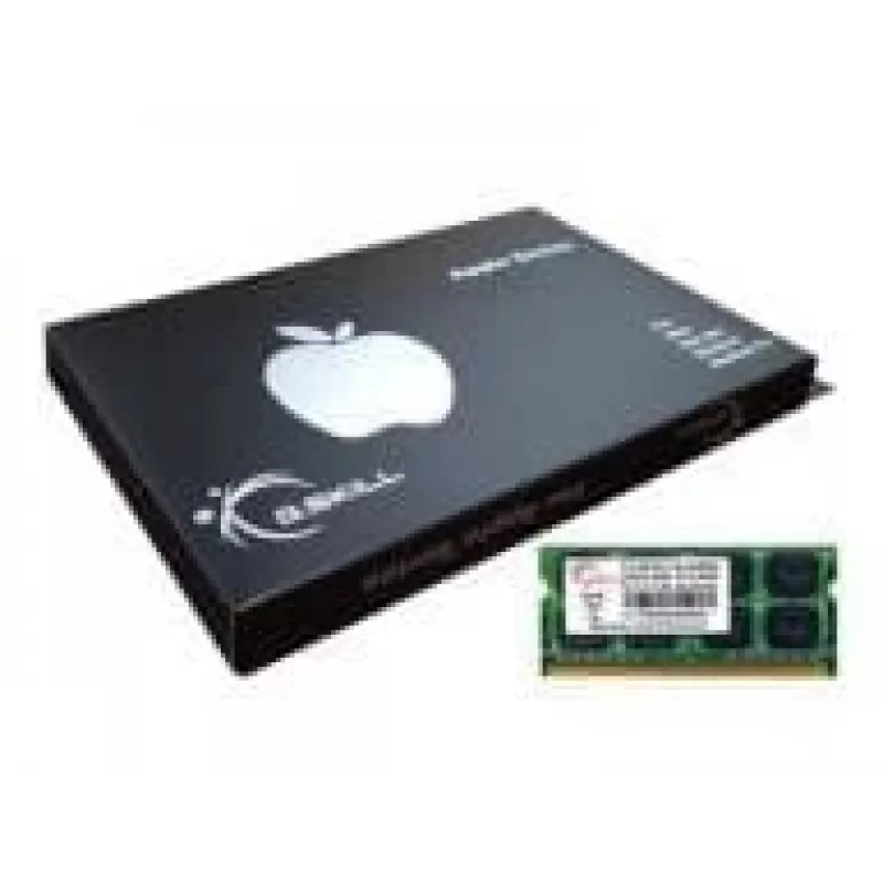 G.Skill SQ-serie DDR3-module 4 GB SO DIMM 204-PIN 1066 MHz PC3-8500 CL7 1,5 V unbuffered non-ECC