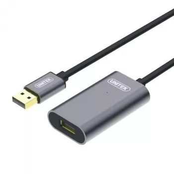 USB-kabel UNITEK Y-271 5 m USB 2.0 grijs