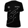 T-shirt der8auer PCB-Design maat S, der8auer merkbekleding