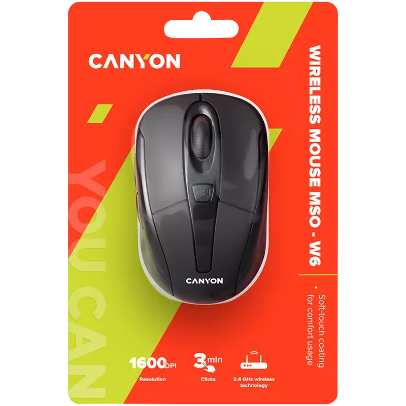 Muis Canyon CNR-MSOW06B RF draadloos
